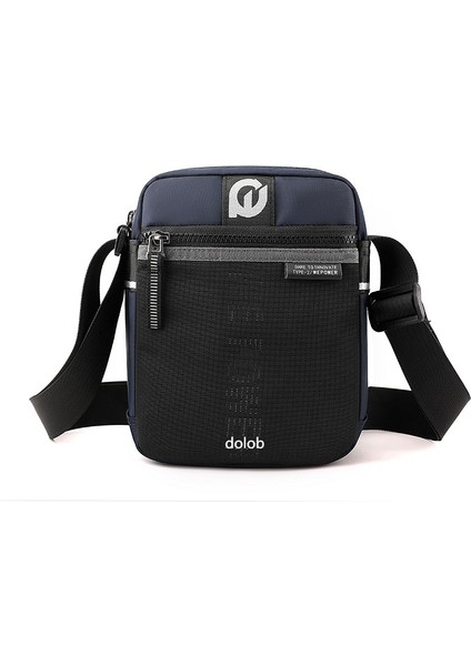 Yeni Erkek Naylon Omuz Çantası Rahat Moda Crossbody Çanta Kişilik Trendi Dikey Omuz Çantası (Yurt Dışından)