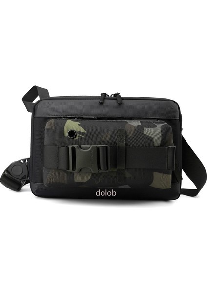 Yeni Fonksiyonel Crossbody Çanta, Çok Fonksiyonlu ve Çok Amaçlı Erkek Göğüs Çantası, Spor Trendi Marka Tek Omuz Crossbody Göğüs Çantası (Yurt Dışından)