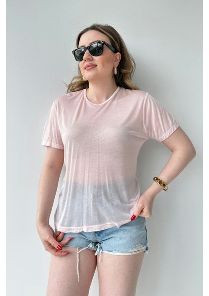 Basic Tshirt Pembe