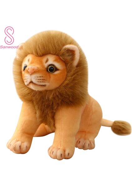 Peluş Bebek Güzel Çocuk Dolması Aslan Bebek Peluş Yastık Oyuncak (Yurt Dışından)