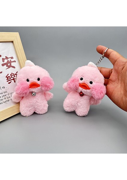 Karikatür Peluş Bebek Anahtarlık Kawaii Ördek Anahtarlık Kolye Peluş Doldurulmuş Hayvanlar Yumuşak Oyuncaklar Doğum Günü Hediyeleri Çanta Kolye Kız Anahtarlık Aksesuarları (Yurt Dışından)