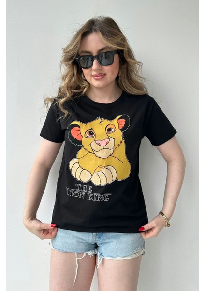 Lion Tshirt Siyah