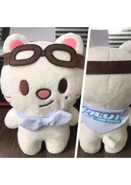 Kpop Sokak Çocukları Pılot Skzoo Peluş Bebek 3. Fanmeeting Koleksiyonu Bebek Doldurulmuş Oyuncaklar 20 cm (Yurt Dışından)