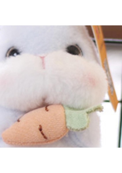 Tavşan Peluş Oyuncak Güzel Ifade Doldurulmuş Hayvan Peluş Tavşan Bebek Anahtarlık (Yurt Dışından)