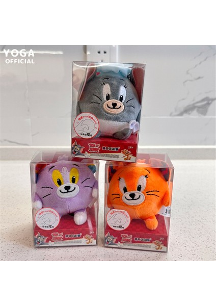 Gc Tom ve Jerry Peluş Oyuncaklar Yumuşak Dolması Sevimli Karikatür Hayvan Peluş Bebek Kolye Doğum Günü Hediyeleri Için Ev Dekor (Yurt Dışından)