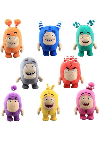 Adet 8 Stilleri 15-18CM Oddbods Karikatür Peluş Oyuncaklar Sevimli Yumuşak Peluş Oyuncak Bebekler Çocuklar Için Çocuk Hediyeler (Yurt Dışından)
