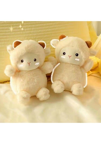 25 cm Süper Sevimli Koyun Peluş Bebek Kawaii Tavşan Alpaka Oyuncaklar Dolması Yumuşak (Yurt Dışından)