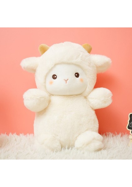 25 cm Süper Sevimli Koyun Peluş Bebek Kawaii Tavşan Alpaka Oyuncaklar Dolması Yumuşak (Yurt Dışından) fırsatları
