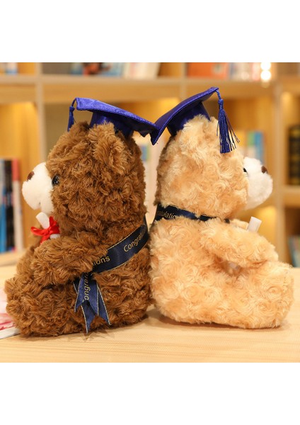 Pinshang Sevimli Doktor Şapkası Ayı Bebek Mezuniyet Ayı Peluş Bebek Dolması Peluş Oyuncaklar Doğum Günü Lisansüstü Hediyeler Öğrenci Çocuklar Için (Yurt Dışından)