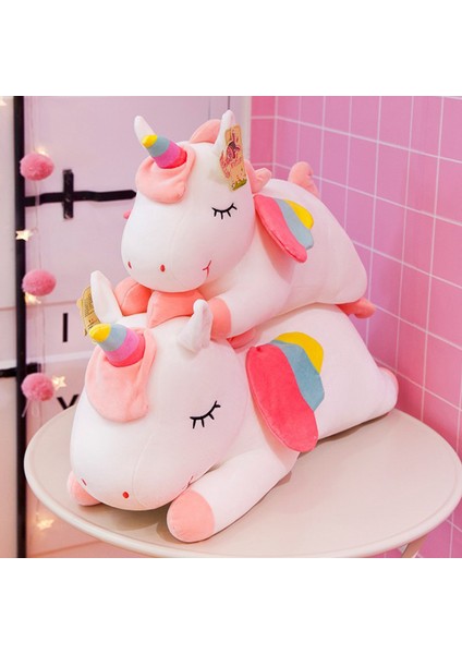 30 cm Kawaii Dev Peluş Oyuncak Yumuşak Dolması Yumuşak Bebekler Hayvan At Oyuncakları (Yurt Dışından)