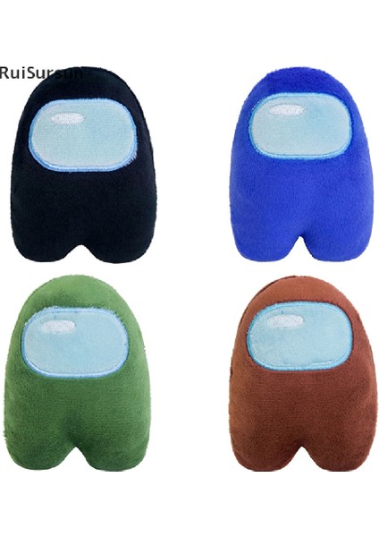[ruisursun] Among Us Oyunu Peluş Oyuncak Orijinal Kawaii Dolması Bebek Sevimli Küçük Among Us Peluş (Yurt Dışından)