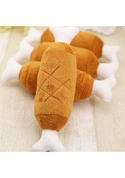 Yaratıcı Peluş Oyuncaklar Kadife Evcil Köpek Tavuk Bacakları Doldurulmuş Oyuncaklar Interaktif Çekici Ses Kedi Köpek Çiğnemek Peluş Oyuncak Oyna (Yurt Dışından) fiyatları