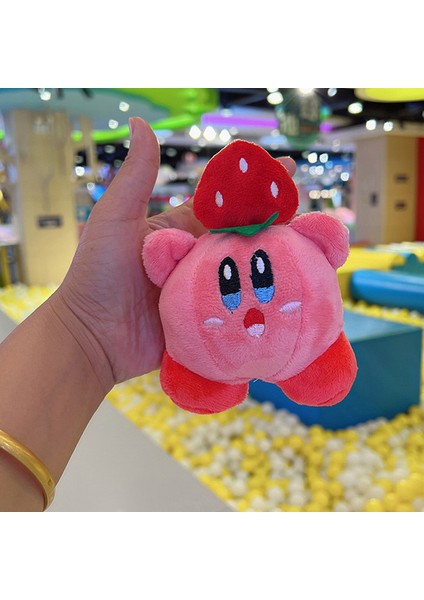 1 Adet Sevimli Yıldız Kirbi Dolması Peluş Oyuncak Karikatür Kirbys Şekil Anahtarlık Kolye Kawaii Anime Oyuncaklar Çocuk Noel Doğum Günü Hediyesi (Yurt Dışından) fırsatları