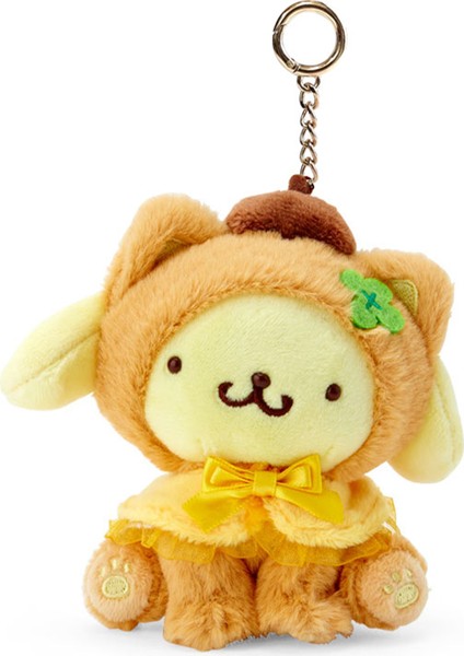 Pinshang 10 cm Kawaii Kuromi Peluş Bebek Kolye Sevimli Anime Karakter Peluş Oyuncaklar Anahtarlık Sırt Çantası Dekorasyon (Yurt Dışından)