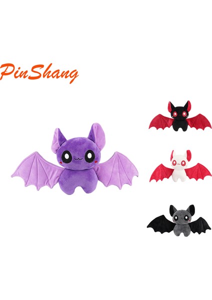 Pinshang Cadılar Bayramı Yarasa Peluş Bebek Sevimli Karikatür Anime Peluş Yumuşak Dolması Peluş Oyuncaklar Çocuklar Için Hediyeler Ev Dekor (Yurt Dışından)