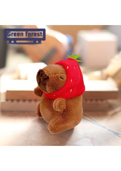 Eğlenceli Hayvan Anahtarlık Sevimli Dolması Kapibara Anahtarlık Yumuşak Mini Peluş Hayvan Bebek Sırt Çantası Süsleme Mükemmel Doğum Günü Hediyesi (Yurt Dışından) indirimleri