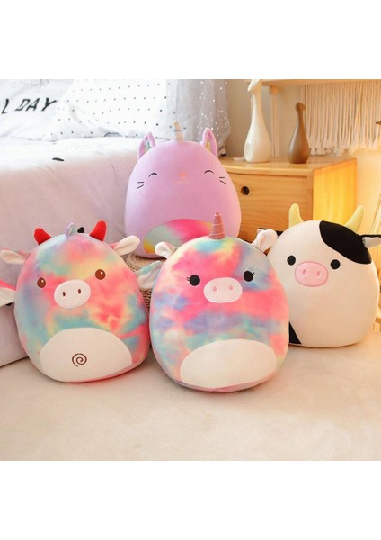 [cod]yaratıcı Domuz Kedi Çocuklar Hediye Squishmallows Unicorn Peluş Bebek Oyuncakları Kanepe Yumuşak Yastık Ev Dekorasyon (Yurt Dışından)