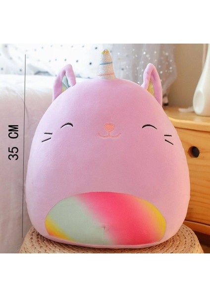 [cod]yaratıcı Domuz Kedi Çocuklar Hediye Squishmallows Unicorn Peluş Bebek Oyuncakları Kanepe Yumuşak Yastık Ev Dekorasyon (Yurt Dışından)