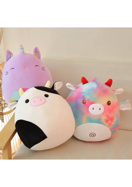 [cod]yaratıcı Domuz Kedi Çocuklar Hediye Squishmallows Unicorn Peluş Bebek Oyuncakları Kanepe Yumuşak Yastık Ev Dekorasyon (Yurt Dışından)