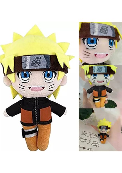 Pinshang 20CM Anime Naruto Peluş Oyuncaklar Sevimli Karikatür Dolması Peluş Bebek Hayranları Için Doğum Günü Hediyeleri (Yurt Dışından) modelleri