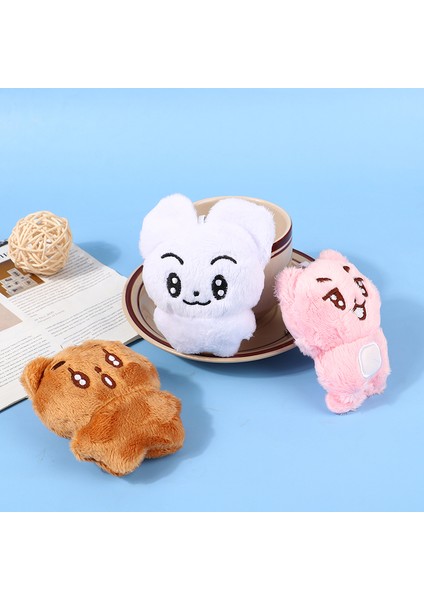 Txt Bebek Kpop Sevimli Soobin Beomgyu Aynı Peluş Anahtarlıklar Tutu Bar Iki Bar Bebek Anahtarlık Yüzükler Peluş Çanta Kolye (Yurt Dışından)