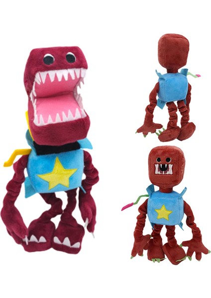 Karikatür Boxy Boo Oyuncak Korkunç Oyun Periferik Kırmızı Robot Dolu Peluş Tatil Hediye Koleksiyonu Bebekler (Yurt Dışından)