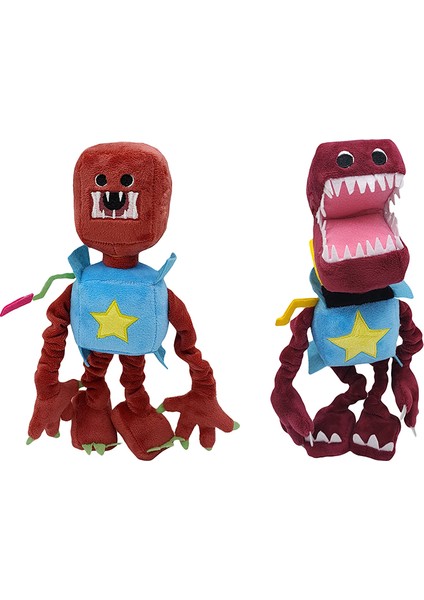 Karikatür Boxy Boo Oyuncak Korkunç Oyun Periferik Kırmızı Robot Dolu Peluş Tatil Hediye Koleksiyonu Bebekler (Yurt Dışından)
