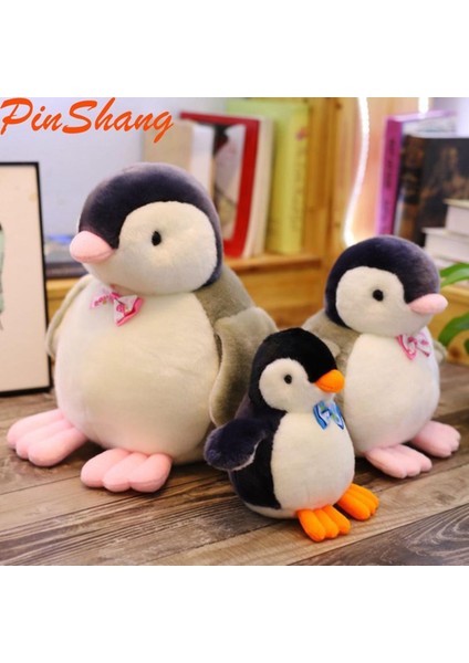 Pinshang Sevimli Küçük Penguen Peluş Oyuncaklar Yumuşak Dolması Karikatür Peluş Bebek (Yurt Dışından)