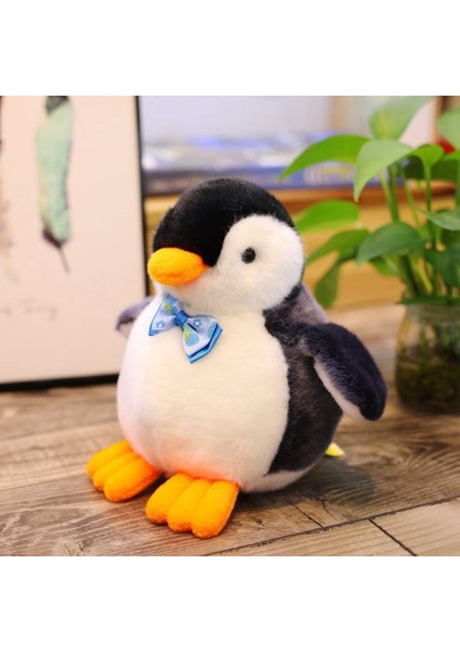Pinshang Sevimli Küçük Penguen Peluş Oyuncaklar Yumuşak Dolması Karikatür Peluş Bebek (Yurt Dışından)