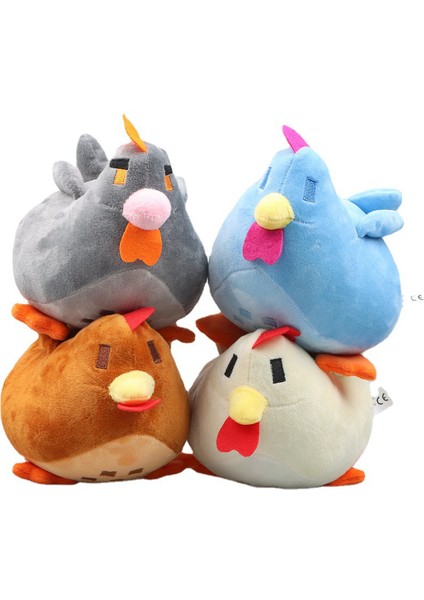 Stardew Vadisi Peluş Oyuncaklar Yumuşak Dolması Horoz Peluş Bebek Karikatür Hayvan Figürü Peluş Hediyeler Erkek Kız Için (Yurt Dışından)