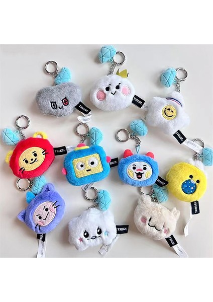 Sevimli Çizgi Film Karakterleri Hazine Peluş Oyuncak Kawaii Hayvan Dolması Bebek Sırt Çantası Kolye Peluş Bebek Anahtarlık Dekorasyon (Yurt Dışından)