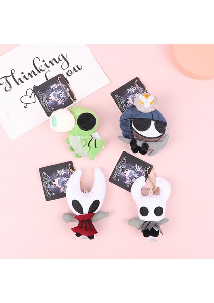 Oyun Hollow Şövalye Cosplay Bebek Oyuncak Peluş Bebek Çocuk Hediye Anahtarlık Kolye Aksesuarları (Yurt Dışından)
