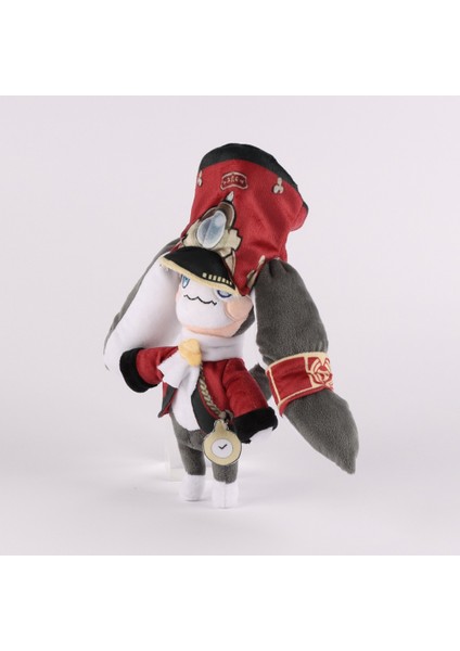 Pinshang 25 cm Honkai Yıldız Ray Pom-Pom Oyunu Peluş Bebek Dolması Anime Peluş Oyuncak Cosplay Hayranları Için Doğum Günü Hediyesi (Yurt Dışından)