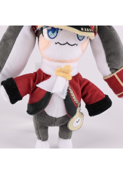 Pinshang 25 cm Honkai Yıldız Ray Pom-Pom Oyunu Peluş Bebek Dolması Anime Peluş Oyuncak Cosplay Hayranları Için Doğum Günü Hediyesi (Yurt Dışından)