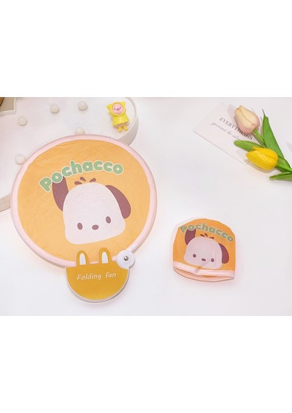 Kawaii Sanrio Aksesuarları Hello Kittys My Melody Cinnamoroll Katlanabilir Yuvarlak Fan Sevimli Güzellik Shrink Fan Taşınabilir Oyuncaklar Kızlar Için (Yurt Dışından) fırsatları