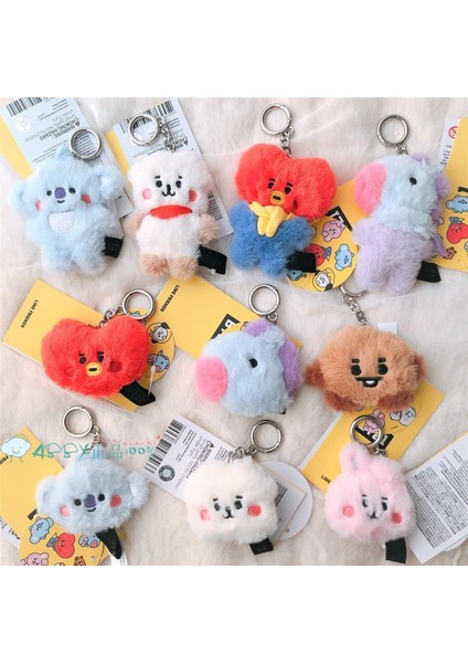 Gc [hazır Stok] Kpop Bts BT21 2020 Yeni Yıl Teklifi Kpop Bts Anahtarlık Bebek Anahtarlık Sevimli Karikatür Peluş Kolye Hat Arkadaşlar (Yurt Dışından) indirimleri