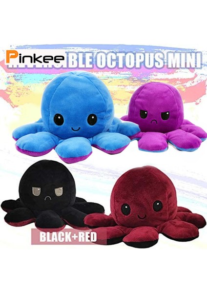 【etop】 Geri Dönüşümlü Ahtapot Bebek Çift Taraflı Geri Dönüşümlü Ahtapot Oyuncakları Ahtapot Peluş Oyuncak Çocuklar Için Ters Döndürülmüş Ahtapot Doldurulmuş Oyuncak (Yurt Dışından) fırsatları