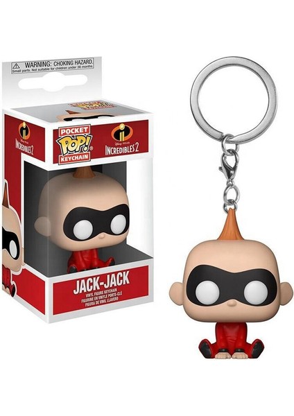 Disney Anahtarlık Incredibles Jack-Jack Aksiyon Figürü Koleksiyonu Oyuncaklar (Yurt Dışından)