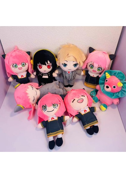 Pinshang Klasik Anime Spy x Ailesi Peluş Bebek Dolması Karikatür Çizgi Roman Şekil Peluş Oyuncaklar (Yurt Dışından) fırsatları