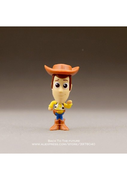 Disney Oyuncak Hikayesi Woody Buzz Lightyear 3-4 cm Aksiyon Figürü Duruş Anime Dekorasyon Koleksiyonu Heykelcik Oyuncak Modeli Çocuklar Için (Yurt Dışından)