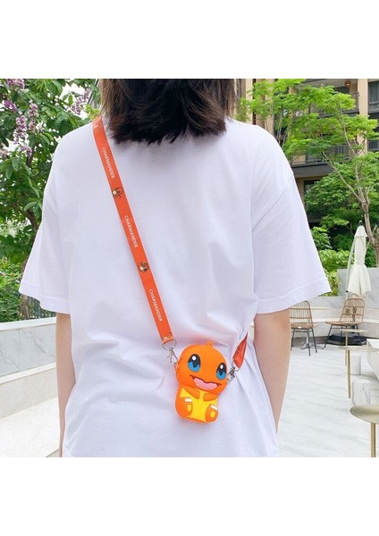 Stilleri Pokemon Aksiyon Figürü Omuz Çantası Pikachu Squirtle Bulbasaur Charmander Yumuşak Silikon Bozuk Para Cüzdanı Çocuk Hediyesi (Yurt Dışından) modelleri
