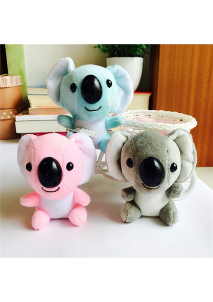 10 cm Sevimli Mini Koala Peluş Oyuncak Kabarık Dolması Hayvan Bebek Anahtarlık Kolye (Yurt Dışından) fiyatları