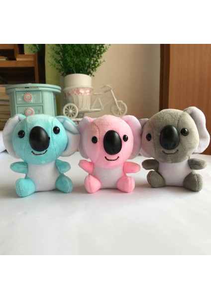 10 cm Sevimli Mini Koala Peluş Oyuncak Kabarık Dolması Hayvan Bebek Anahtarlık Kolye (Yurt Dışından) modelleri