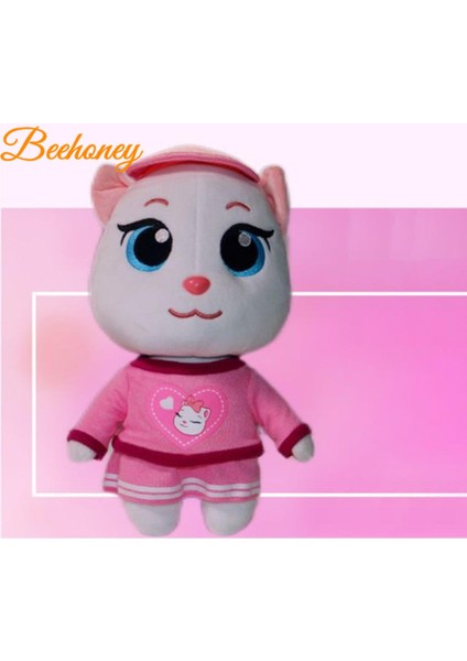Konuşan Tom Kedi Zencefil Kedi Angela Peluş Bebek Ses Olmadan Yumuşak Dolması Peluş Oyuncak Çocuklar Için Hediye (Yurt Dışından)