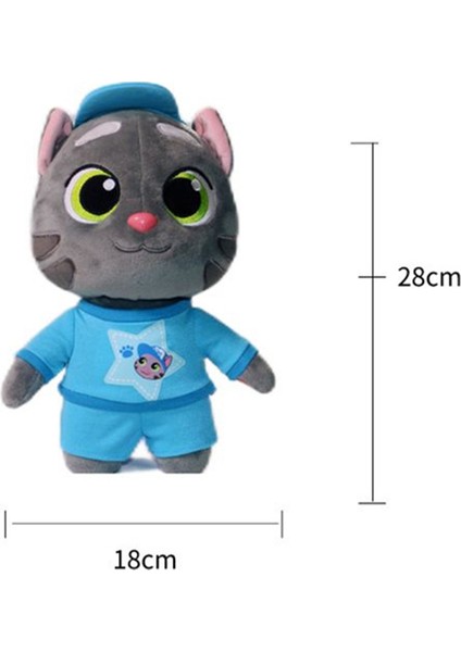 Konuşan Tom Kedi Zencefil Kedi Angela Peluş Bebek Ses Olmadan Yumuşak Dolması Peluş Oyuncak Çocuklar Için Hediye (Yurt Dışından) modelleri