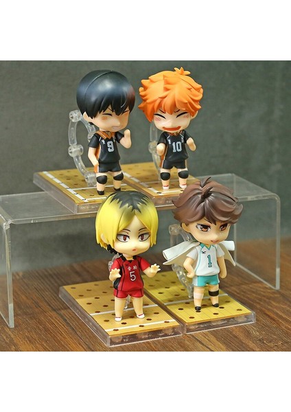 Haikyuu!! Hinata Syouyou 461 Kageyama Tobio 489 Oikawa Tooru 563 Kozume Kenma 605 Pvc Action Figure Oyuncak Q Doll (Yurt Dışından)