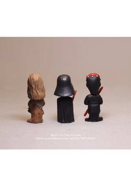 Disney Star Wars Darth Maul Darth Vader 5 cm Aksiyon Figürü Anime Dekorasyon Koleksiyonu Heykelcik Mini Oyuncak Bebekler Model Çocuk (Yurt Dışından)