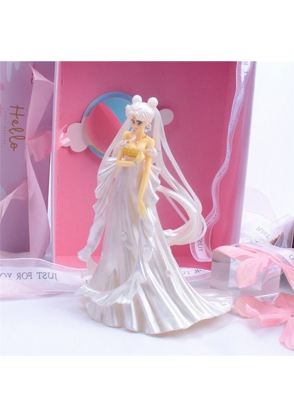 15 cm Japonya Anime Prenses Kraliçe Aksiyon Figürü Pvc Gelinlik Koleksiyon Model Oyuncaklar (Yurt Dışından) modelleri