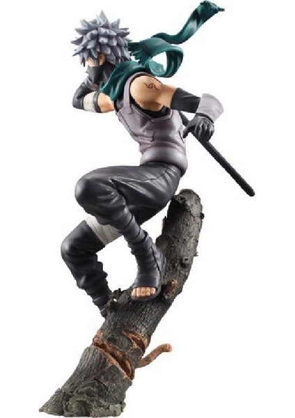 23 cm Anime Naruto Anbu Ninja Koyu Hatake Kakashi Manga Heykelcik Heykeli Pvc Action Figure Koleksiyon Model Oyuncak Bebekler Dekorasyon (Yurt Dışından)