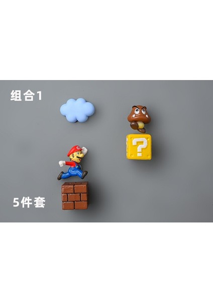 Orijinal Süper Mario 3D Buzdolabı Mıknatısları Buzdolabı Mıknatısı Mesaj Etiket Yetişkin Adam Kız Erkek Çocuk Çocuk Oyuncakları Doğum Günü Hediyeleri (Yurt Dışından) fiyatları